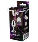 Gleaming Love Plug - Silver, Small