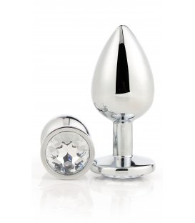 Gleaming Love Plug - Silver, Medium