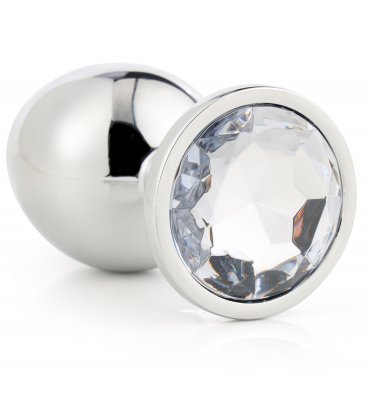 Gleaming Love Plug - Silver, Medium