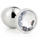 Gleaming Love Plug - Silver, Medium