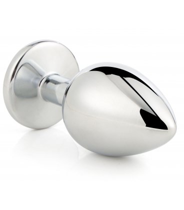 Gleaming Love Plug - Silver, Medium