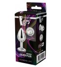 Gleaming Love Plug - Silver, Medium