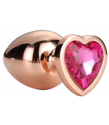 Gleaming Love Plug - Rose Gold, Medium