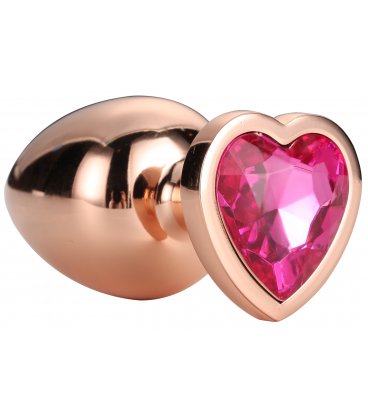 Gleaming Love Plug - Rose Gold, Large