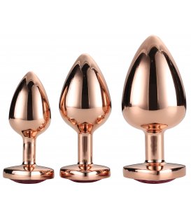 Gleaming Love Plug - Rose Gold, Set