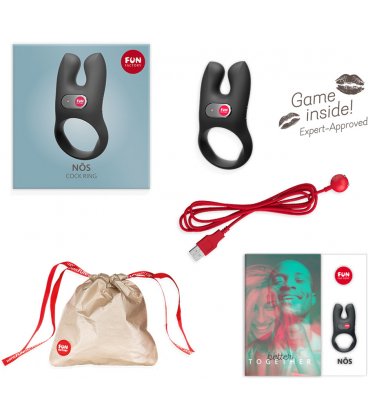 Fun Factory - NOS Cock Ring, Black