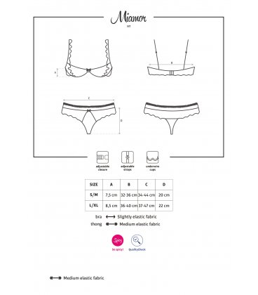 Obsessive - Miamor Set, White