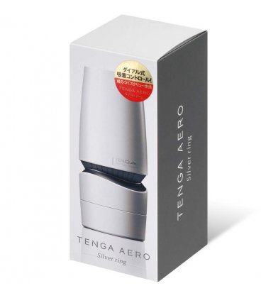 Tenga - Aero Masturbator, Silver