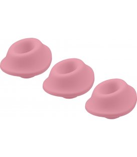 Womanizer - Premium Eko/Classic, munstycke S, 3-pack - ljusrosa