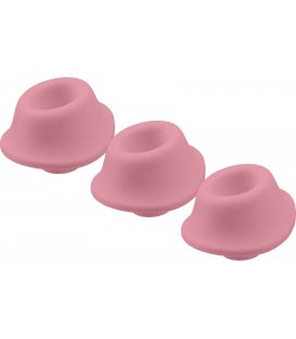 Womanizer - Premium Eko/Classic, munstycke M, 3-pack - ljusrosa