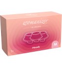 Womanizer - Premium Eko/Classic, munstycke M, 3-pack - ljusrosa