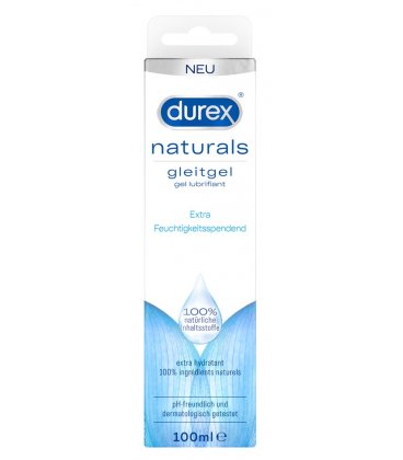 Durex - Naturals, extra återfuktande