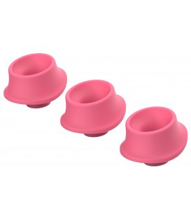 Womanizer - Premium/Classic, munstycke L, 3-pack - rosa
