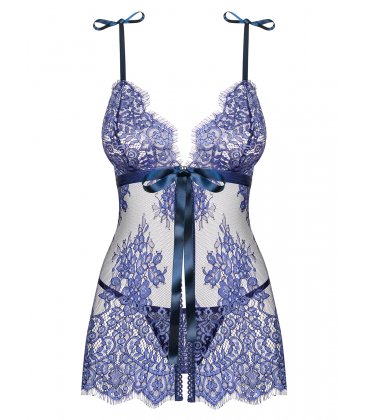 Obsessive - Flowlace Babydoll & Thong