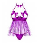 Obsessive - Delishya Half-Cup Babydoll & Thong