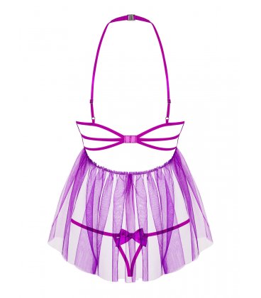 Obsessive - Delishya Half-Cup Babydoll & Thong