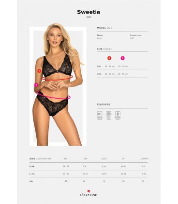 Obsessive - Sweetia Set & Thong