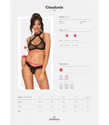 Obsessive - Claudusia Set & Thong