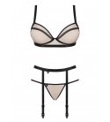 Obsessive - Nudelia Garter Set