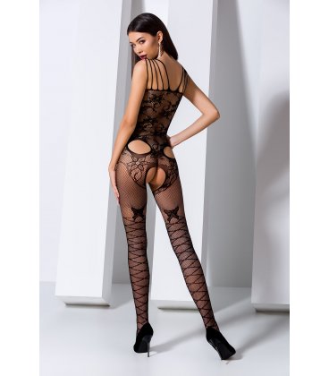 Passion - Bodystocking BS076, Black