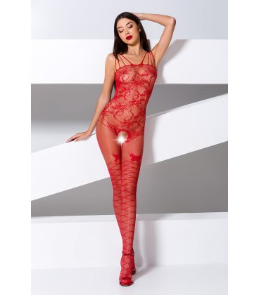 Passion - Bodystocking BS076, Red