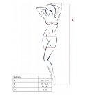 Passion - Bodystocking BS080, White
