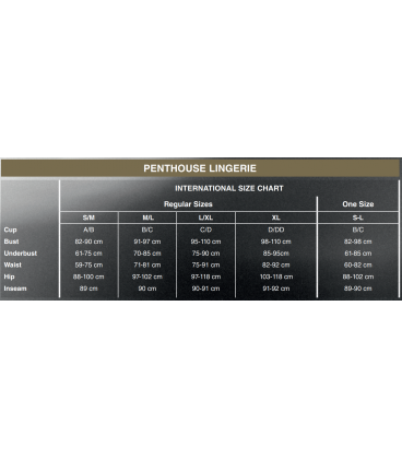 Penthouse - Body Search, Black