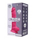 Silexd - Premium Vibration Dildo, 20cm, Pink
