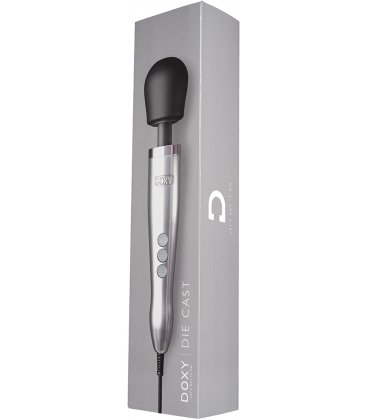 Doxy - Die Cast Metal Massager, Silver
