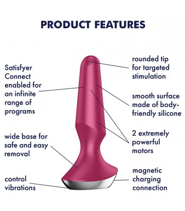 Satisfyer - Plug-ilicious 2, Berry