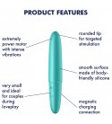 Satisfyer - Ultra Power Bullet 6 Vibrator, Turquoise