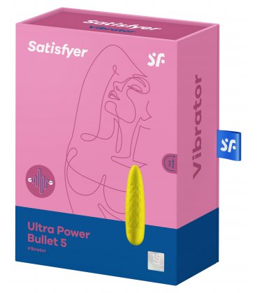 Satisfyer - Ultra Power Bullet 5 Vibrator, Yellow
