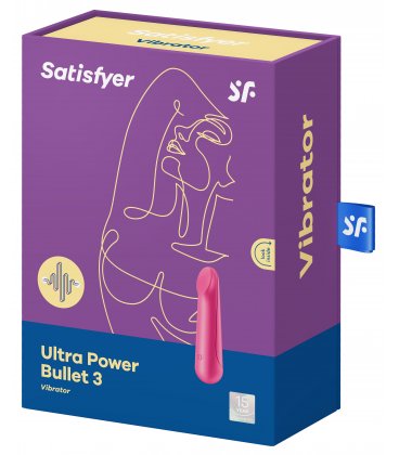 Satisfyer - Ultra Power Bullet 3 Vibrator, Pink