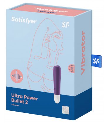 Satisfyer - Ultra Power Bullet 2 Vibrator, Violet