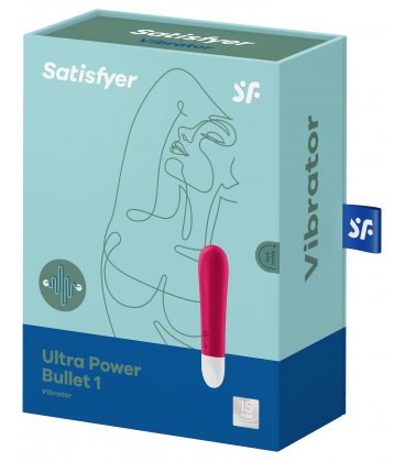 Satisfyer - Ultra Power Bullet 1 Vibrator, Red