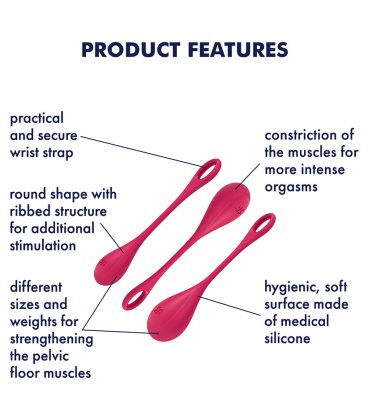 Satisfyer - Yoni Power 1, Red