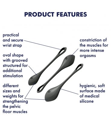 Satisfyer - Yoni Power 2, Black