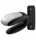 Satisfyer - Double Fun Partner Vibrator, Black