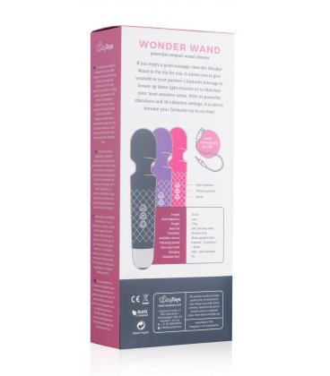 EasyToys - Mini Wand Vibrator, Black