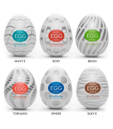 Tenga Egg, 6-pack - New Standard