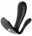 Satisfyer - Top Secret +, Wearable Vibrator, Black