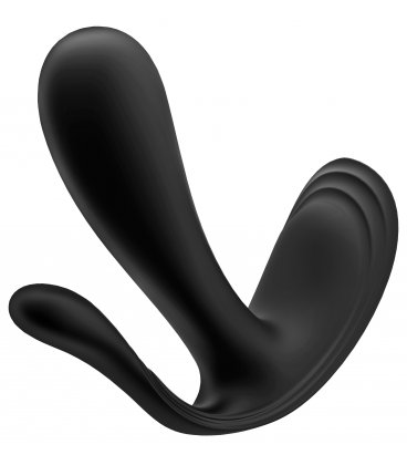 Satisfyer - Top Secret +, Wearable Vibrator, Black