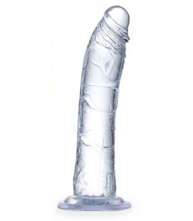 Glazed Clear Dildo, 21,5cm