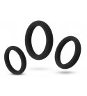 EasyToys - Silicone Cock Ring 3- piece set