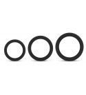 EasyToys - Silicone Cock Ring 3- piece set