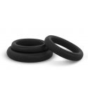 EasyToys - Silicone Cock Ring 3- piece set