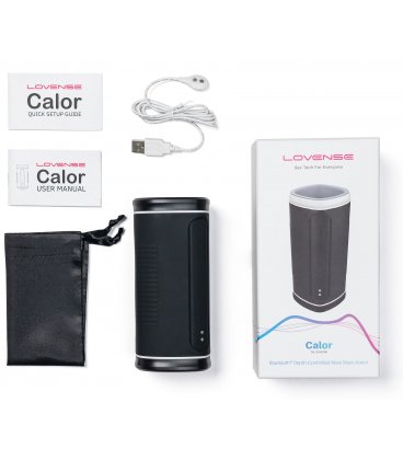 Lovense - Bluetooth Depth-Controlled Male Masturbator + 100ml glid