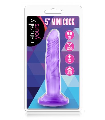 Blush - 5" Mini Cock, Purple
