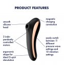 Satisfyer - Dual Kiss, Black