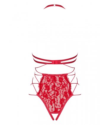 Obsessive - Rediosa Crotchless Teddy